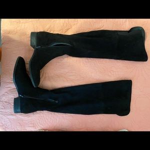 Ivanka Trump Over the Knee Suede Boots